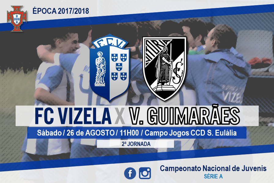 Juvenis “A” recebem Vitória de Guimarães