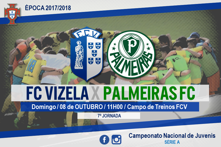 Juvenis “A” recebem Palmeiras este domingo