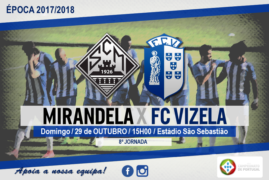 FC Vizela regressa a Mirandela 6 épocas depois