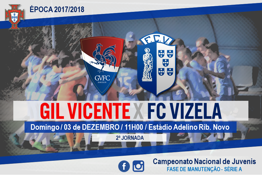 Juvenis “A” visitam Gil Vicente