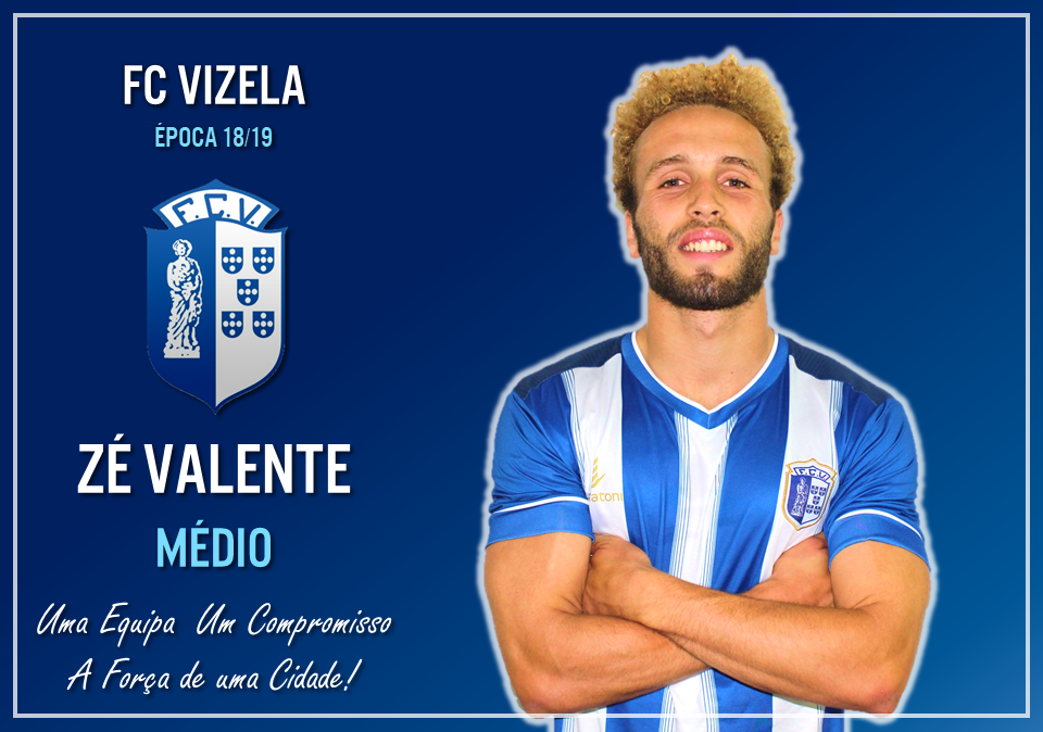 Zé Valente continua de azul e branco