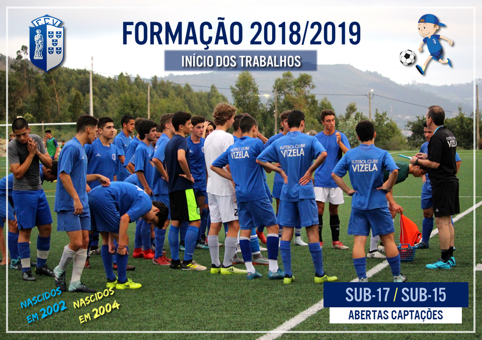 Sub-17 e Sub-15 deram pontapé de saída para a nova época