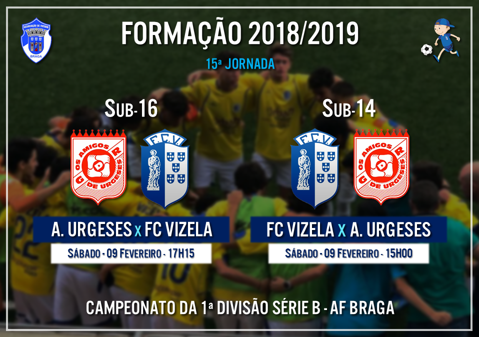 Sub-16 e Sub-14 defrontam Urgeses
