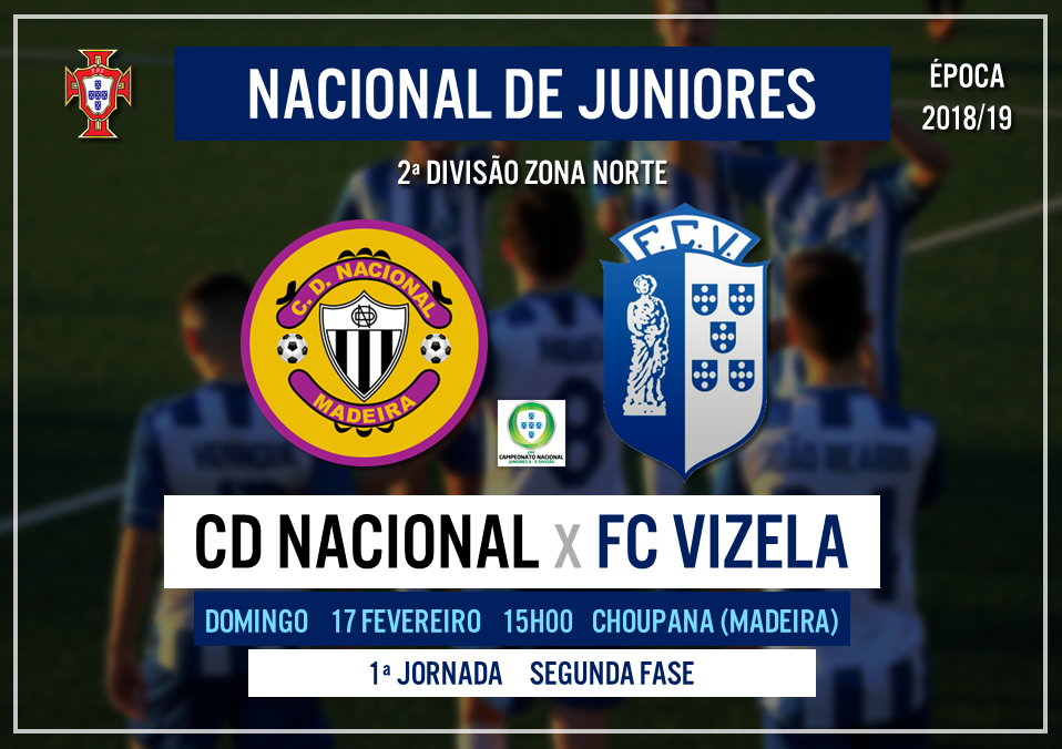 Sub-19 jogam este domingo na Madeira