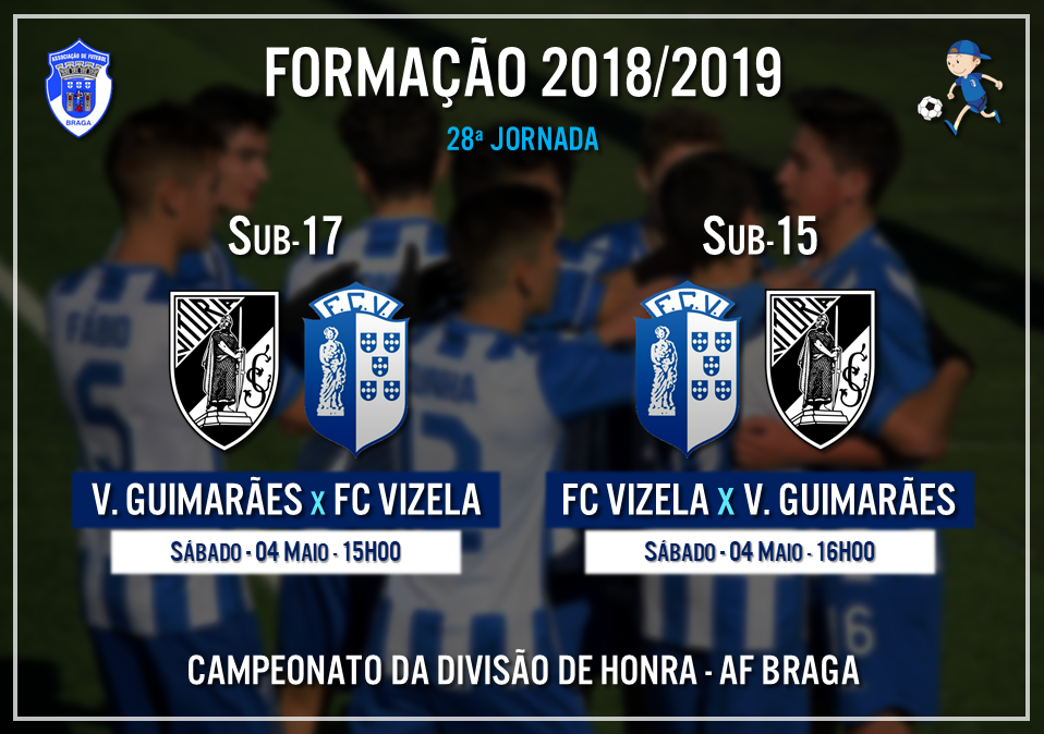 Iniciados “A” recebem Vitória de Guimarães