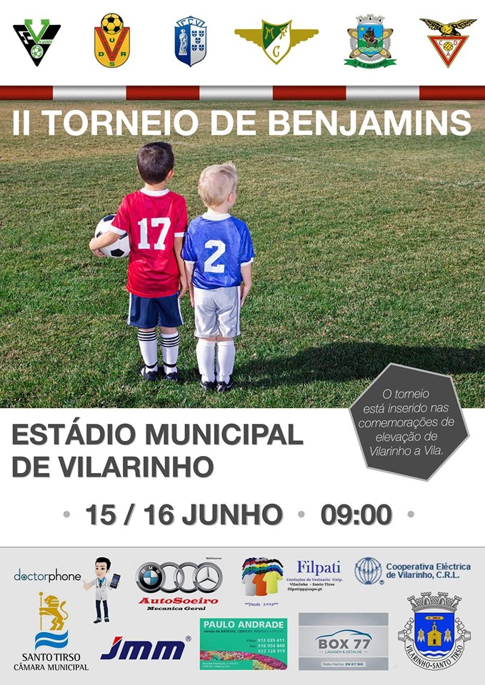 Benjamins no torneio do FC Vilarinho