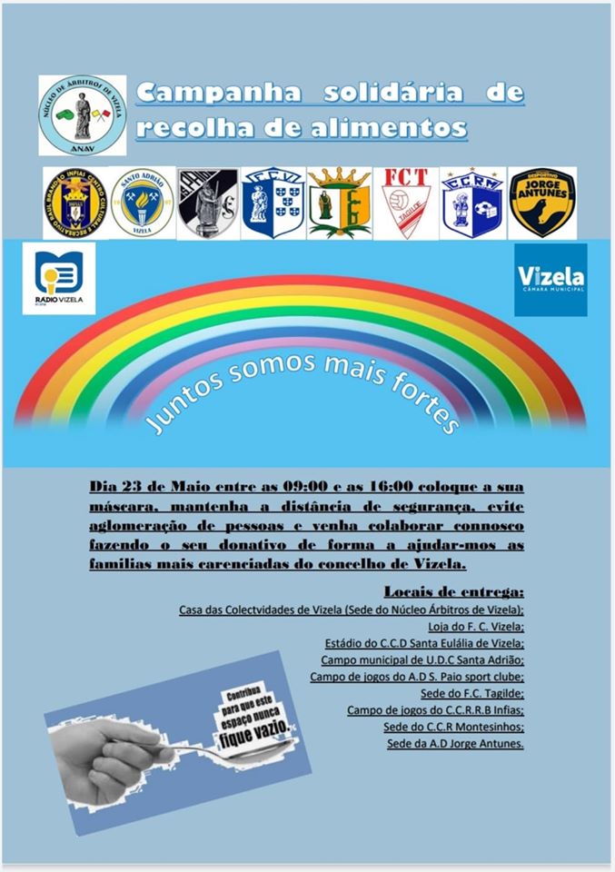 FC Vizela associa-se a campanha solidária